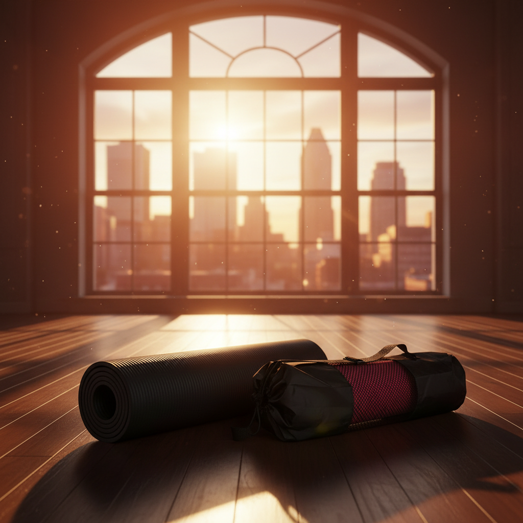 NBR mat rolled with bag