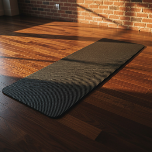 NBR mat texture close-up